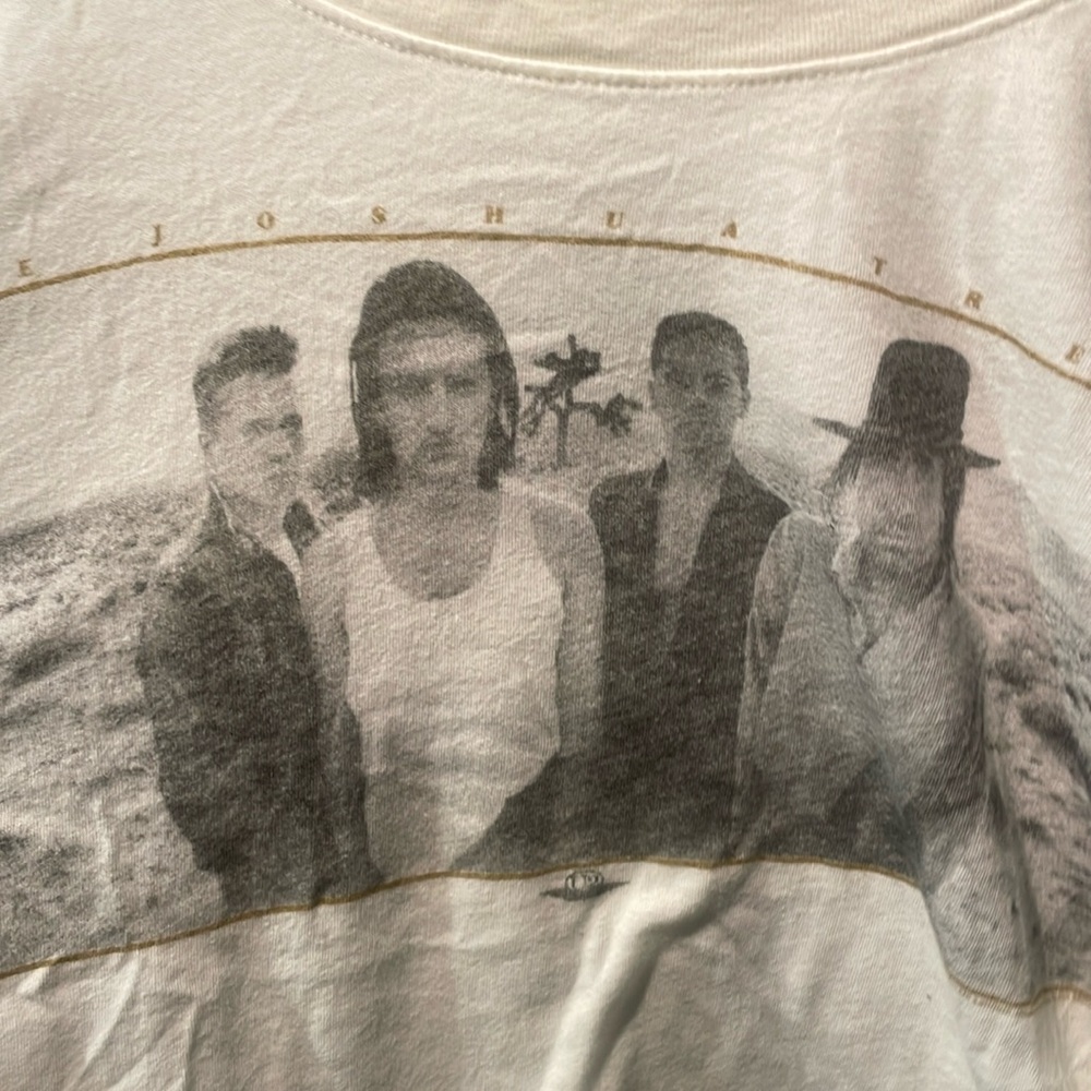 U2 Joshua Tree Concert Shirt Oversized Vintage Band Tee